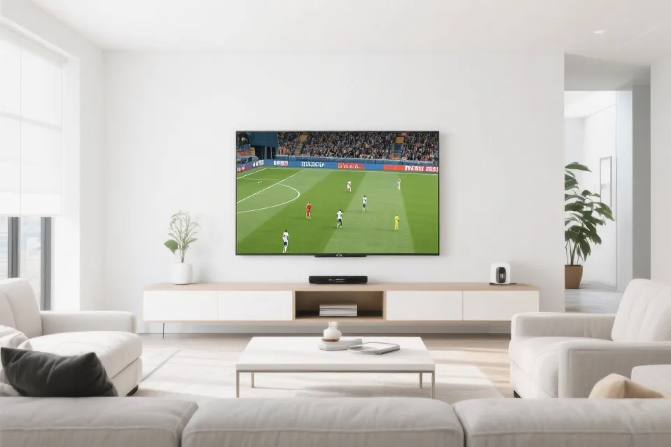 大屏观赛场景示意图